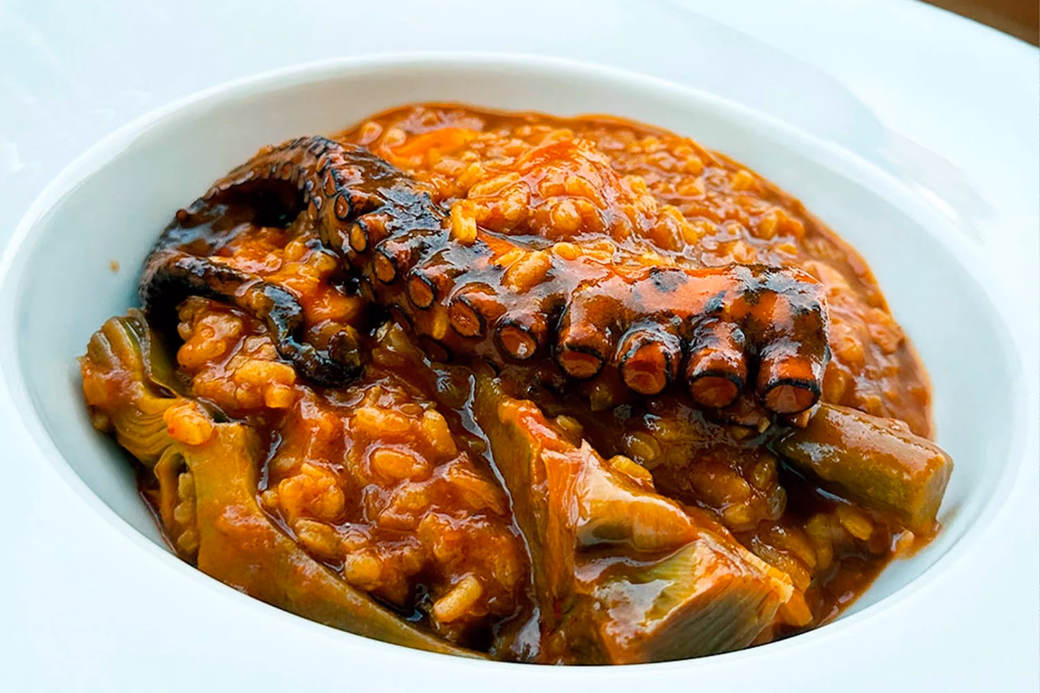 Arroz meloso de temporada